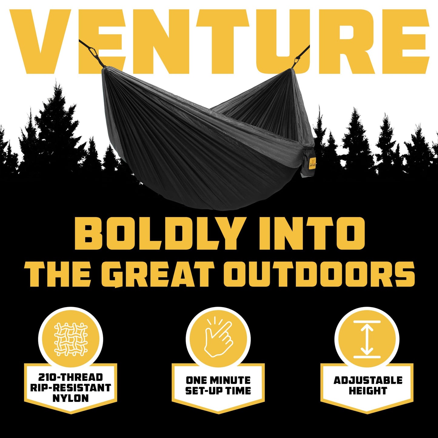 Wise Owl Outfitters Hammock for Camping Single Hammocks Gear for The Outdoors Backpacking Survival