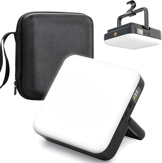 Camping Lantern 13500mAh, 4000LM Bright with 4 Light Modes & Magnetic, Rechargeable LED Camping Light, Power Bank, Power Display, Scalable brightness, Waterproof, for Power Outages, Camping, Emergency