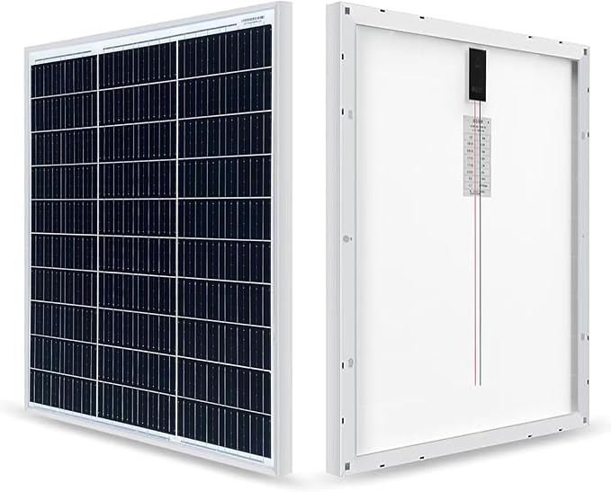 ODF 50w Solar Panel, Monocrystalline Photovoltaic Panel Modules Solar Panels Charge 12 Volt Batteries and are Suitable for caravans, campervans, motorhomes, caravans and Other Off-Grid Applications.