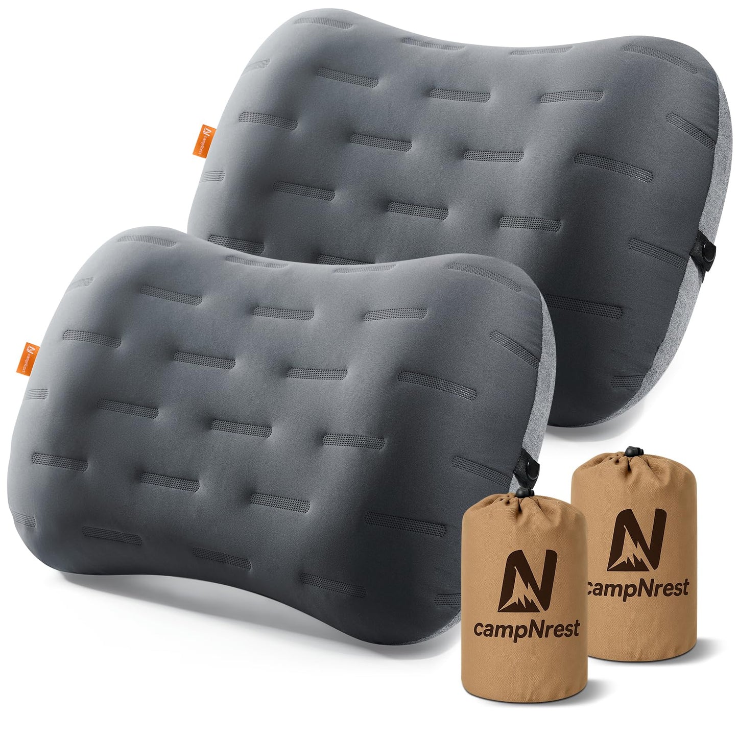 Inflatable Camping Pillow - Ultralight Compact Air Pillow for Travel, Backpacking & Hiking