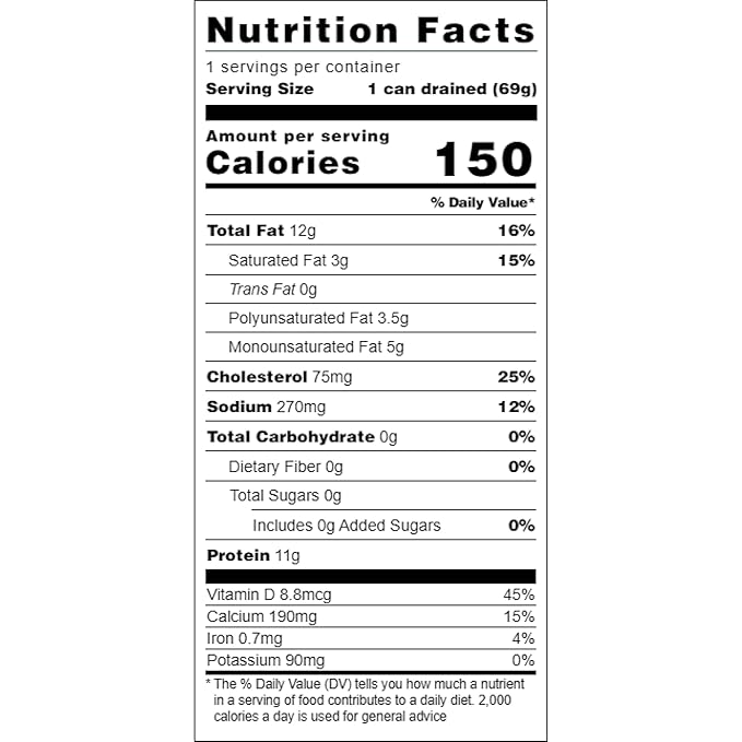 Chicken of the Sea Sardines in Olive Oil, 3.75 oz. Cans (Pack of 18), Wild Caught Canned Sardines, Packaging May Vary