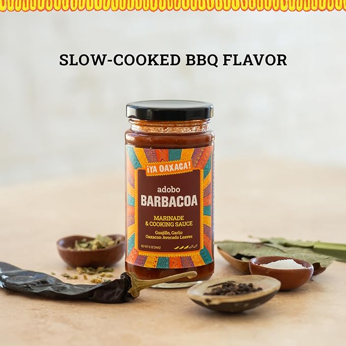 Ya Oaxaca - Marinade & Mole Variety Pack - Includes 1 jar each Barbacoa, Honey Orange Chintestle, & Mole Negro - Great Marinade for Chicken, Pork, or Veggies - Non-GMO, Gluten Free - 12oz (Pack of 3)