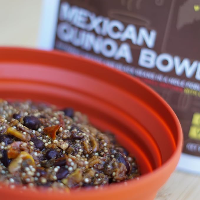 GOOD TO-GO Mexican Quinoa Bowl | Camping Food, Backpacking Food | Just Add Water Meals, Backpacking Meals | Dehydrated Meals Taste Better Than Freeze Dried Meals