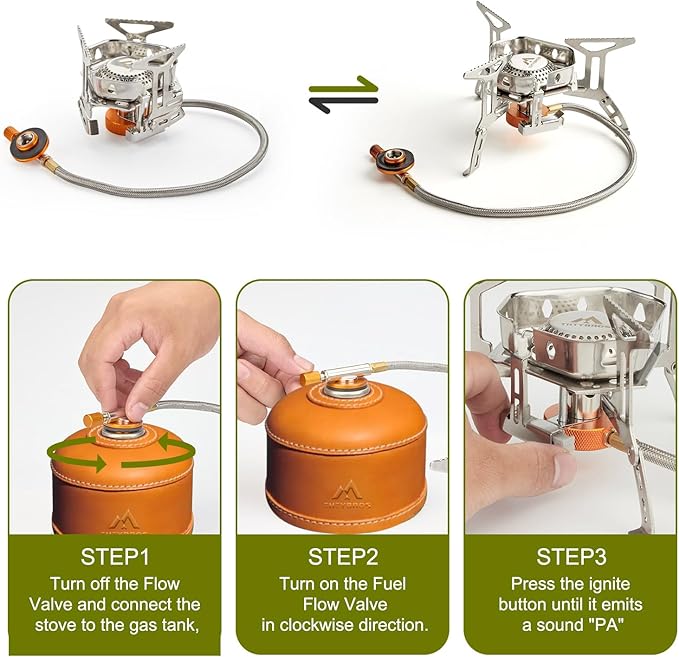 17pcs Camping Cookware Kit, 0.45Gal Pot, 7inches Pan,0.30Gal Kettle Set with 2 Set Stainless Steel Cups Plates Forks Knives Spoons for Hiking