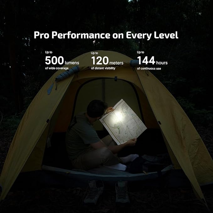 OLIGHT Oclip Pro EDC Flashlight Clip-on Light, Rechargeable 500 Lumens with Three Lighting Solutions Type-C Charging, Magnetic Flash Lights for Signaling, Cycling, Outdoor or Indoor Use(OD Green)