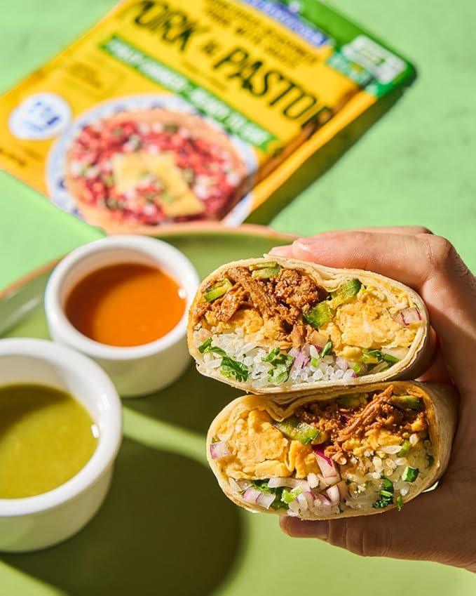 Old Hacienda Pork al Pastor | 100% Shredded Seasoned Pork with Sauce | Fully Cooked & Ready to Eat | 21g Protein | No Preservatives, Artificial Flavors or Colors | BPA Free Pouch | Pack of 1-8oz