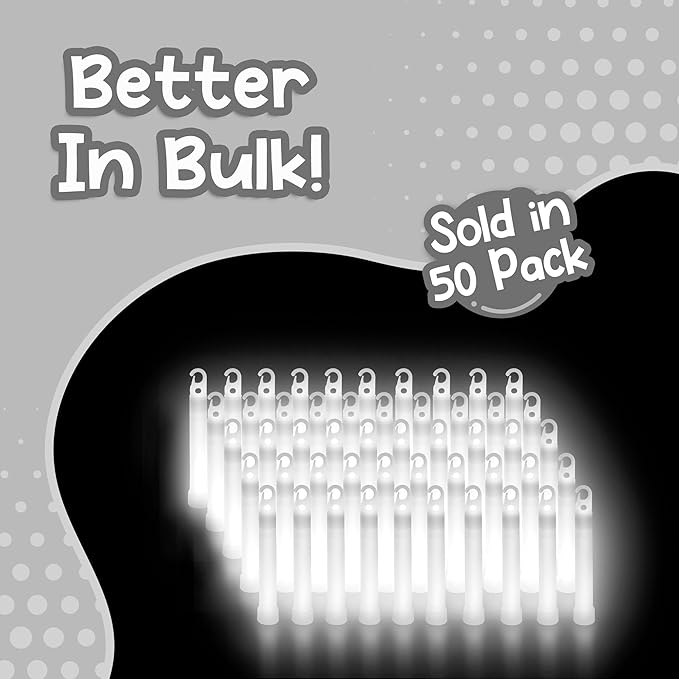 Windy City Novelties - 50 Pack - 4" Premium Glow Sticks