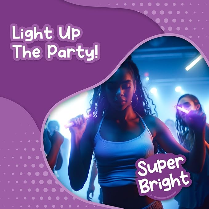 Windy City Novelties - 25 Pack - 6??Premium Glow Sticks