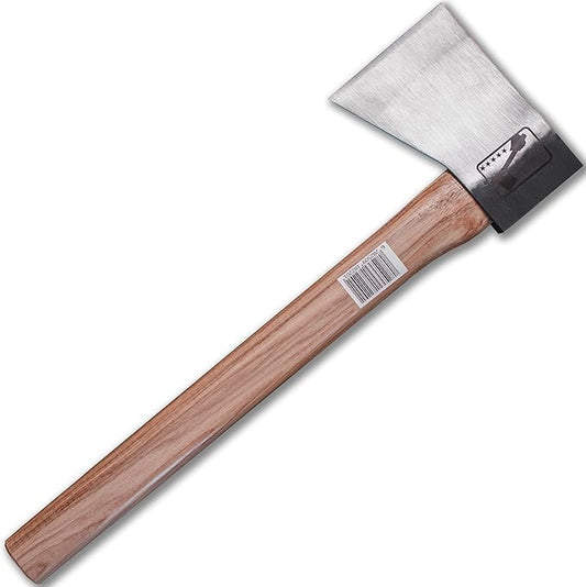 Lieutenant Throwing Axe: World Axe Throwing League Premium Competition Throwing Axe with Throwing Hatchet Nylon Sheath and Hickory Wooden Handle
