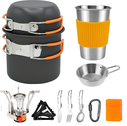 Camping Cookware Mess Kit