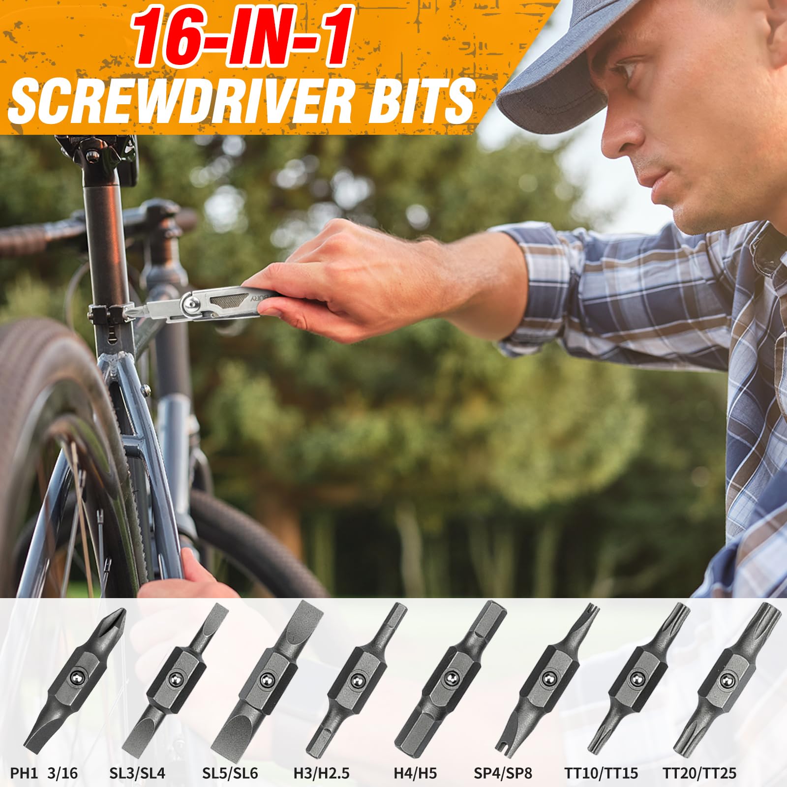 BIBURY 31-in-1 Multitool Pliers Pro,EDC Pocket Knife & Scissors-BI2045
