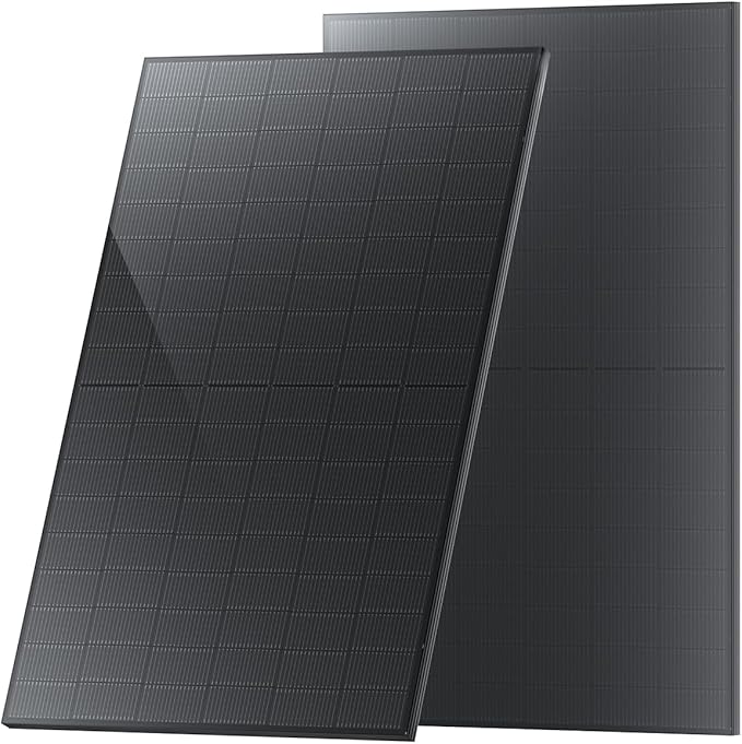STAR 870W Solar Panels,435W 2PCS 12/24V Monocrystalline Solar Panel, High-Efficiency Full-Screen Design, Maintenance-Free, for RV, Marine, Roof, Home, Off-Grid Applications (435W 2PCS)
