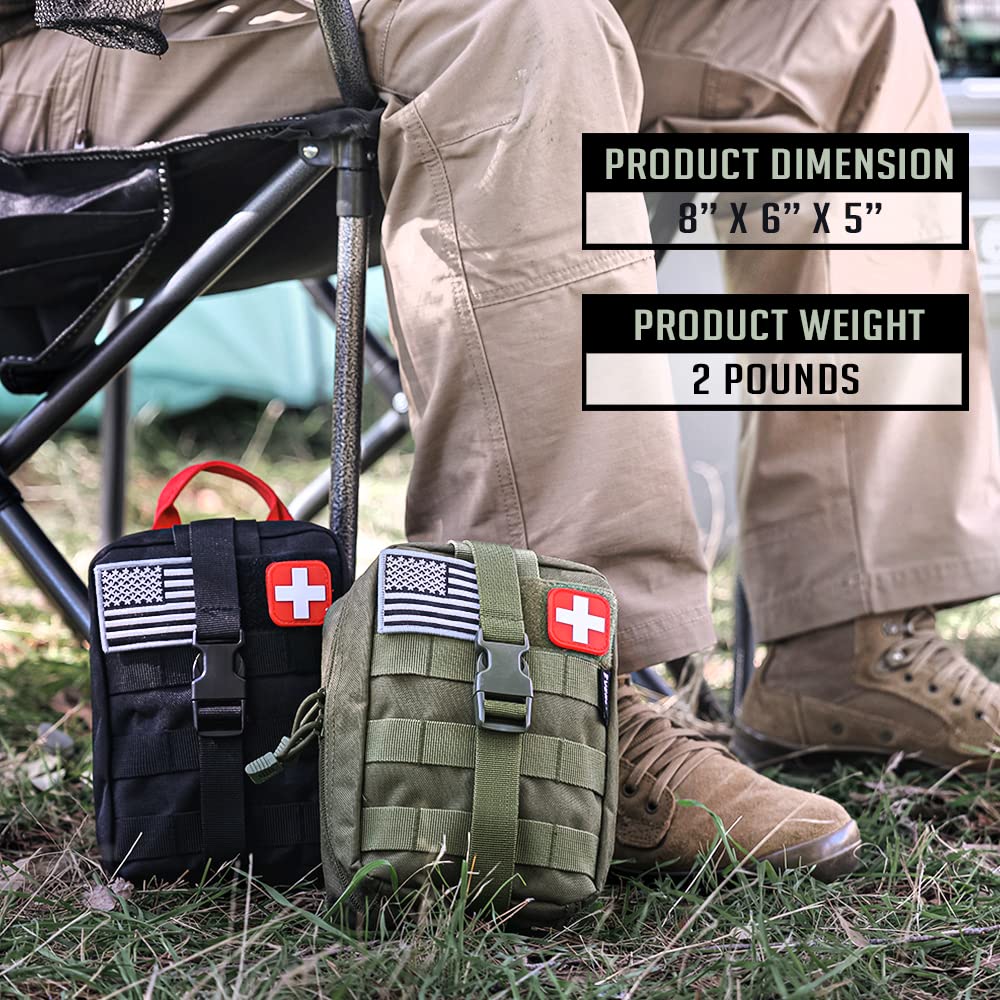 EVERLIT 250 Pcs Survival First Aid Kit