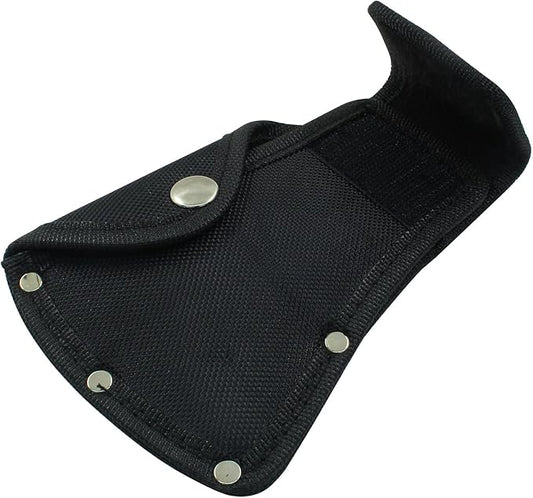 Hatchet Head Sheath Holster, Black Axe Head Cover for 1-1/4lb Axe, Double Snap Hatchet Blade Protector for Outdoor Hiking