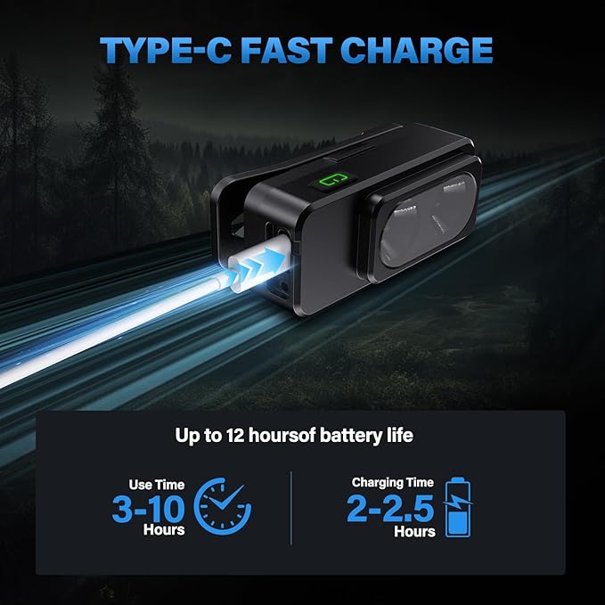 Headlamp Rechargeable 2PCS，Super Bright Motion Sensor Head Lamp with 8 Modes ，Head Lights for Forehead with Clip & Magneticï¼?IPX7 Waterproof Head Flashlight for Camping, Hunting，Hard Hat