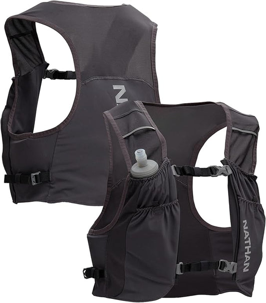 Nathan Pinnacle Featherlite 1.5L Hydration Vest for Running ??Ultra-Lightweight, Compression-Fit with Hydrapak Soft Flask