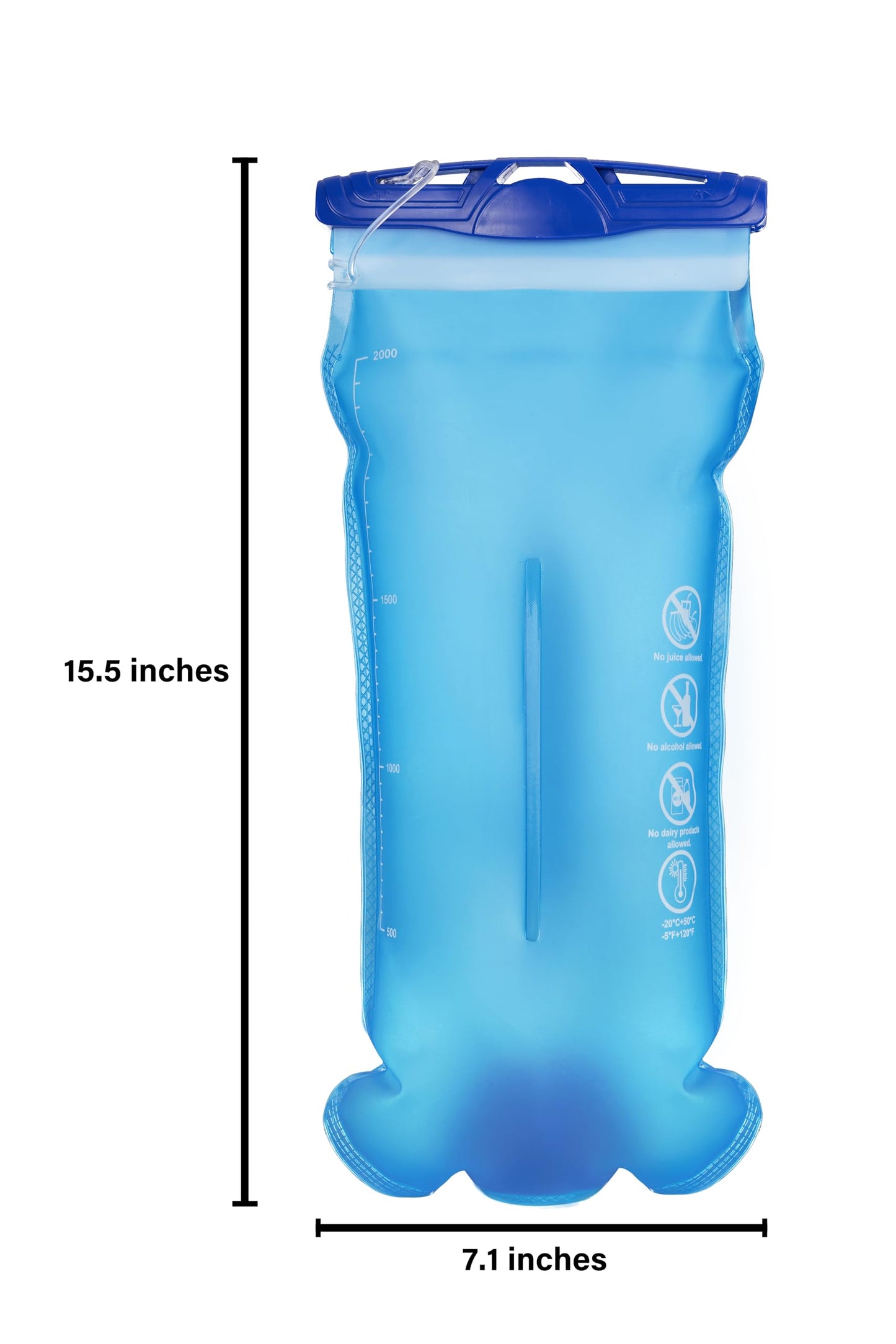 N NEVO RHINO Hydration Bladder 2L-3L with Bladder Insulator