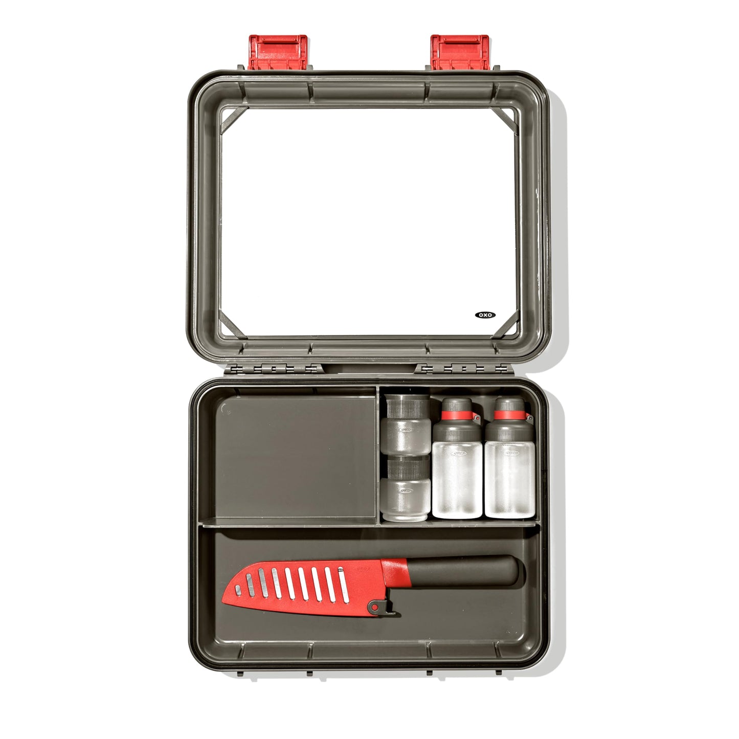 OXO Outdoor Camp Kitchen Prep Set | Camping Cooking Set | Camping Utensils Holder | Camp Cooking