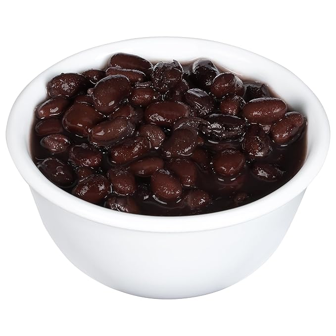 BUSH'S BEST 15 oz Canned Reduced Sodium Black Beans, Source of Plant Based Protein and Fiber, Low Fat, Gluten Free, (Pack of 12)