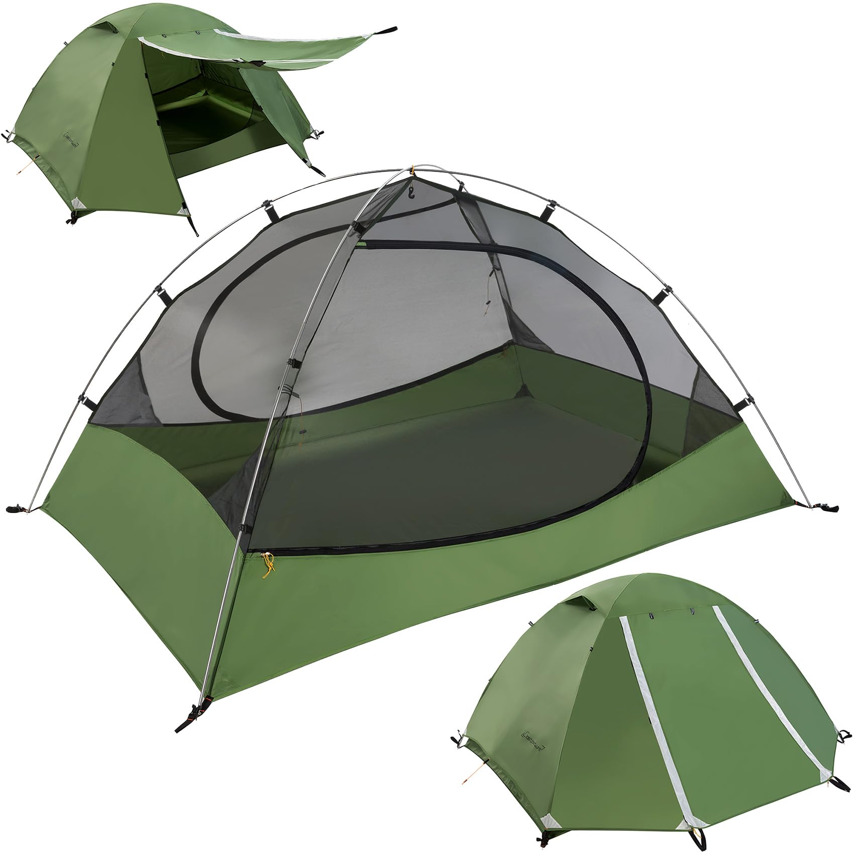 Clostnature 3 Person Lightweight Backpacking Tent, Camping Tent