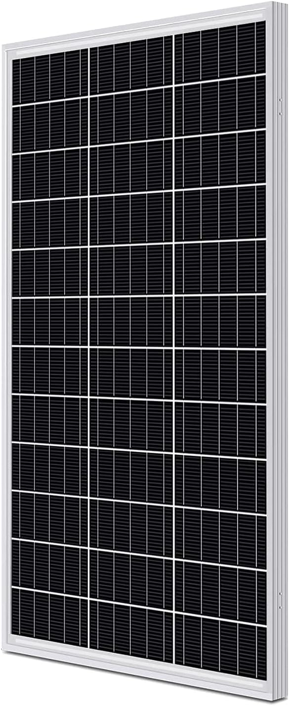 6-Pack ExpertPower 100 Watt 12 Volt Monocrystalline Solar Panel, Compact Design 35.43 X 22.83 X 1.18 in, High Efficiency Module PV Power for Battery Charging Boat, Caravan, RV, Off Grid Applications