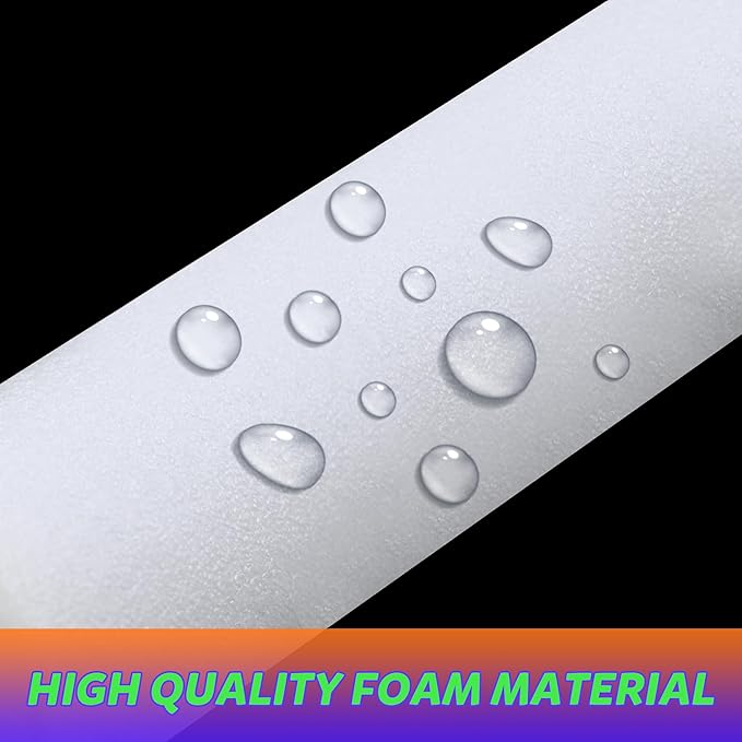 32 Packs 16 inch Foam Glow Sticks Bulk, 3 Color LED Light Foam Sticks, Glow in The Dark Party Supplies, 3 Modes Colorful Flashing for Birthday Halloween Thanksgiving Xmas Party Wedding
