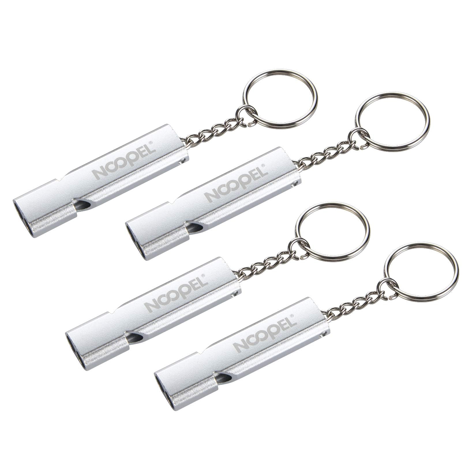 Noopel Emergency Whistles Lifeguard Safety Whistle with Lanyard and Keychain for Outdoor Camping