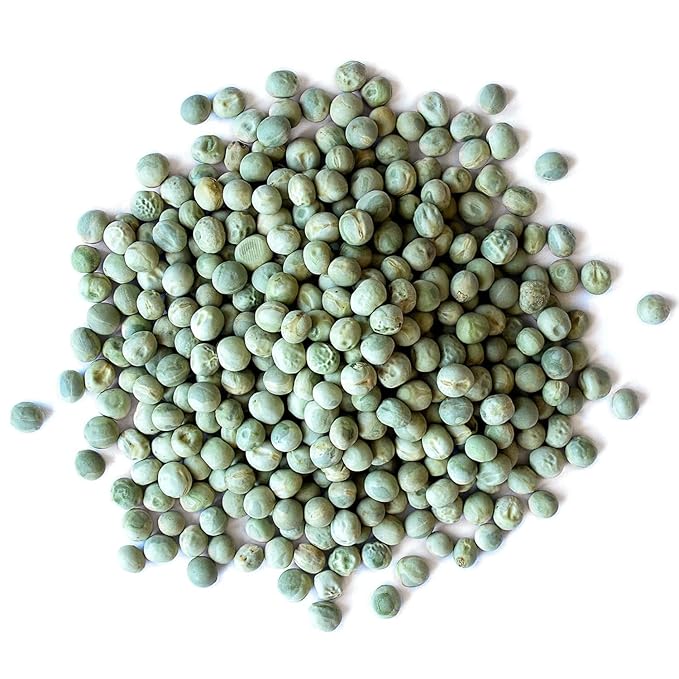 Food to Live - Organic Whole Dried Green Peas, 2.5 Pounds Non-GMO, Green Vatana, Sproutable, Vegan, Kosher, Bulk. Pre-Soak Needed. Rich in Protein, Fiber.