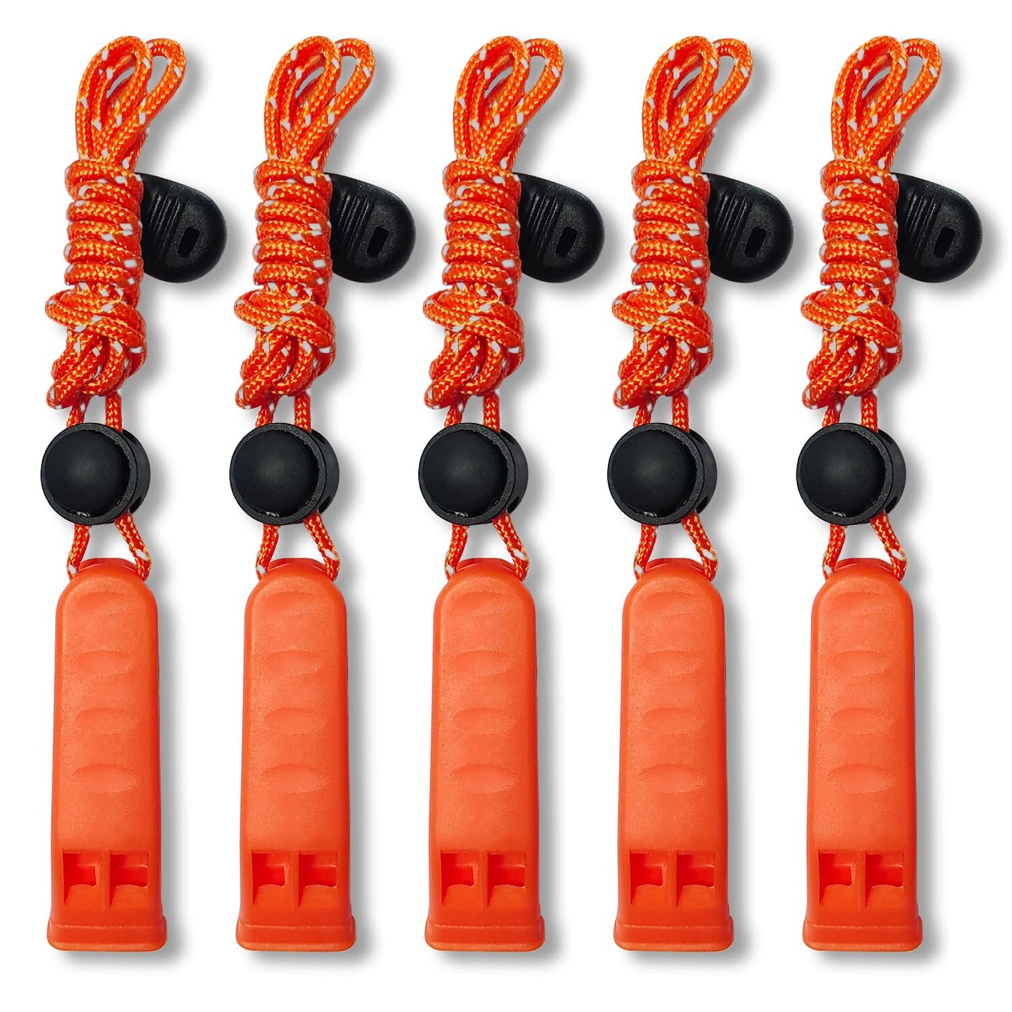Amzonly Emergency Whistle, 120db Safety Whistle Survival Shrill Loud for Camping Hiking Hunting