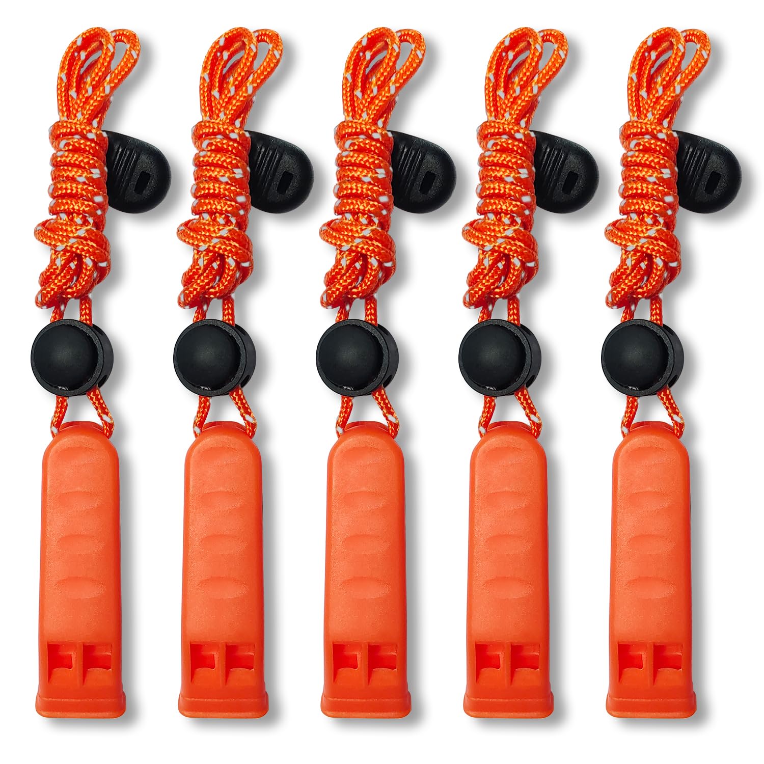 Amzonly Emergency Whistle, 120db Safety Whistle Survival Shrill Loud for Camping Hiking Hunting