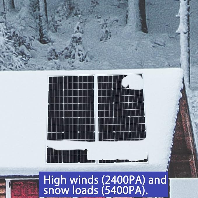 300 Watt 12Volt Solar Panel Kit 3x100W Monocrystalline Module 30A Charge Controller for RV, Boats, Trailer, Camper,Off-Grid System (300W Solar Kit)