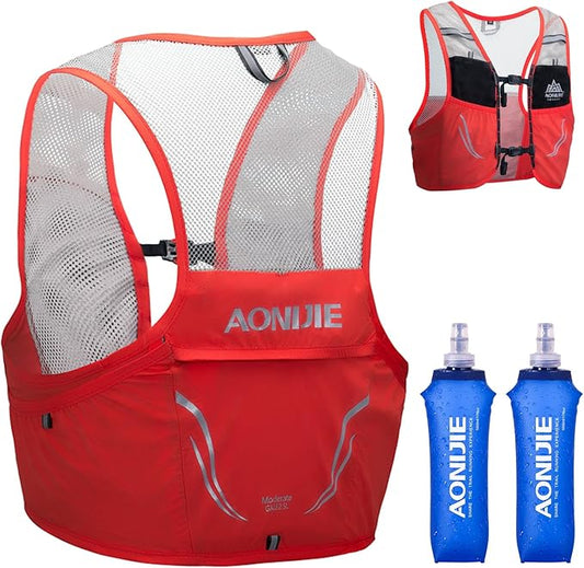 TRIWONDER Hydration Vest 2.5L Ultra Trail Running Backpack Hydration Pack Marathon Vest Lightweight Outdoor Hiking Cycling Daypack