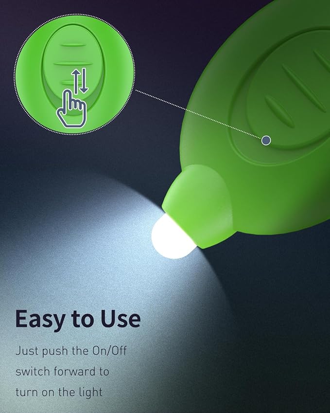 Uniclife 10 Pack LED Keychain Flashlight Mini LED Keychain Light 12 Lumen Portable Ultra Bright Battery Powered Key Ring Torch for Outdoor Camping Hiking and Emergency Lighting, 5 Colors of Shells