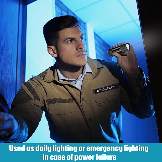 VIHOSE 20 Pcs Mini Flashlights Bulk, Bright Aluminum Handheld Flash Light with Lanyard Small LED Flashlights for Night Reading Emergency Hurricane Camping Hiking, Batteries Not Included(Novel)