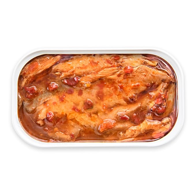 King Oscar Mackerel in Sweet Thai Chili Sauce, 4.05 Ounce Can (Pack of 12), Skinless & Boneless, Wild Caught Canned Mackerel