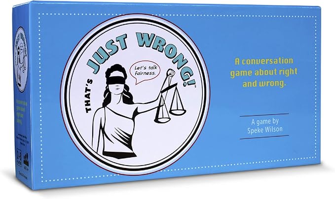 That's Just Wrong! ??A Critical Thinking & Debate Game for Teens & Classrooms | Fun Ethical Dilemmas & Real-Life Legal Scenarios for Engaging Conversations