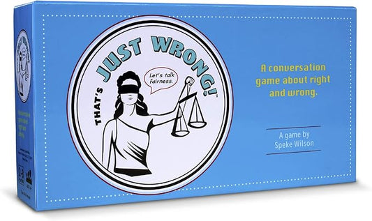 That's Just Wrong! ??A Critical Thinking & Debate Game for Teens & Classrooms | Fun Ethical Dilemmas & Real-Life Legal Scenarios for Engaging Conversations
