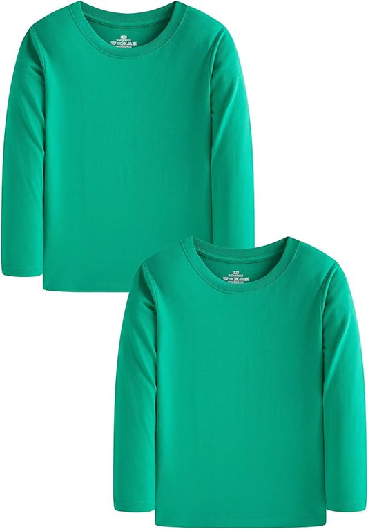 Family Feeling Kids' Long Sleeve Crewneck Boys Tee T-Shirt