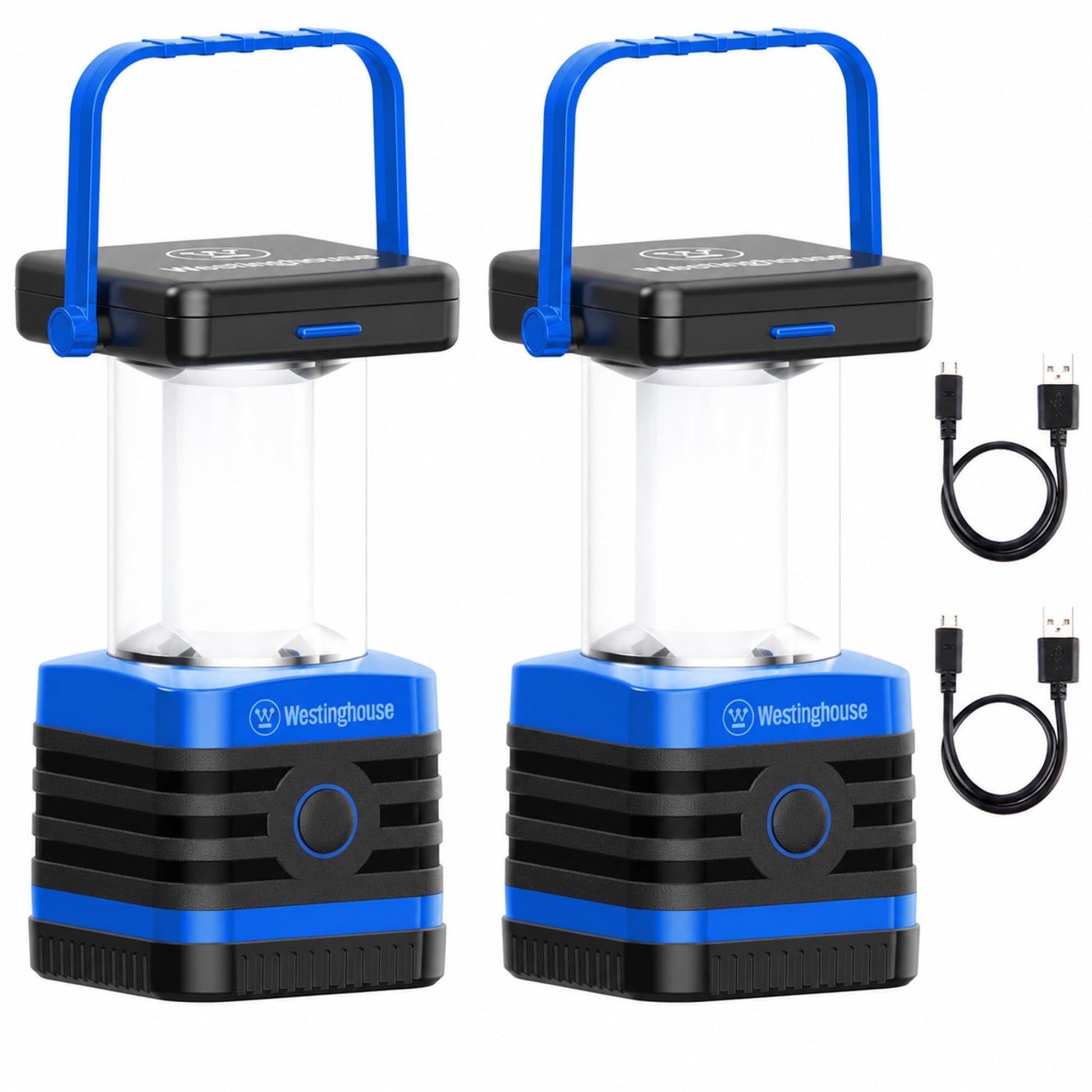 Solar Rechargeable Camping Lantern, 1000 Lumen LED Lantern, 5 Lighting Modes, IPX4 Water Resistant