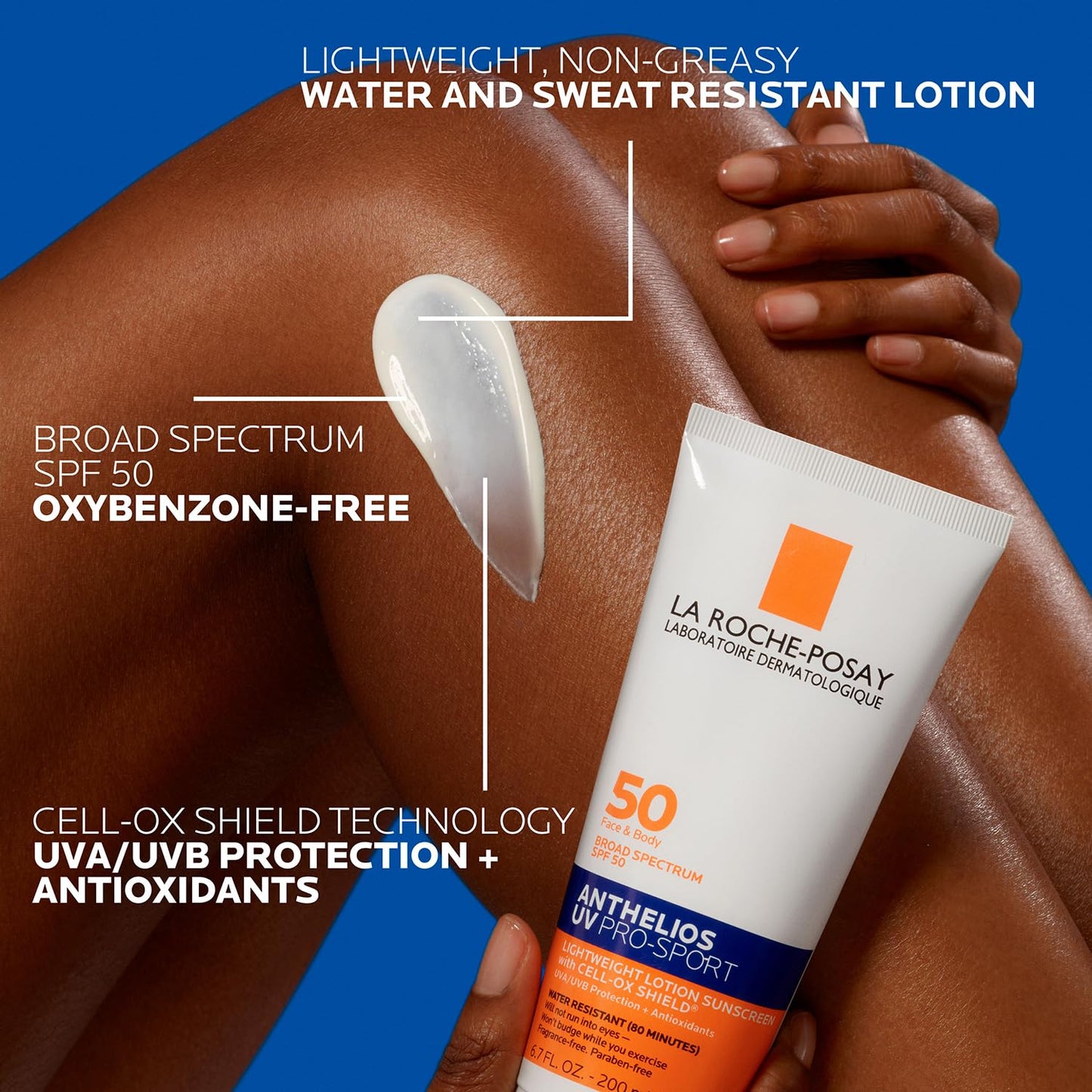 La Roche-Posay Anthelios UV Pro-Sport SPF 50 Face & Body Sunscreen 6.7oz
