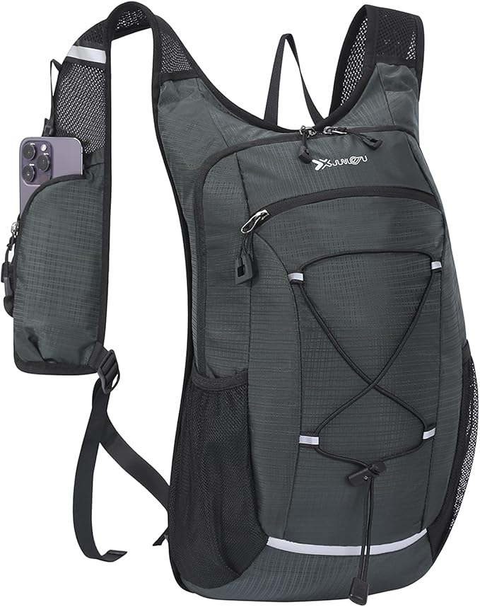 15L Small Hiking Backpack Lightweight Hydration Backpack for Men Women, Warterproof Hiking Daypack for Travel Cycling