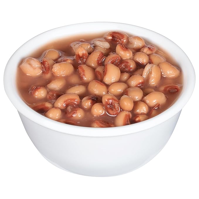 BUSH'S BEST 15.8 oz Canned Blackeye Peas, Source of Plant Based Protein and Fiber, Low Fat, Gluten Free, (Pack of 12)