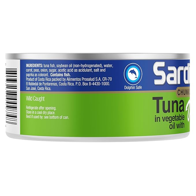 Sardimar Chunk Light Tuna ( Vegetables- Pack of 6 )