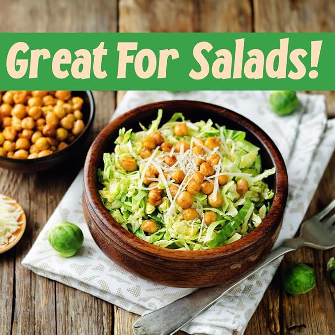 Sincerely Nuts Roasted and Unsalted Chickpeas (1 LB) Plant-Based Protein-Garbanzo Beans-Great Snack or Side Dish Alternative-Vegan, Kosher & Gluten-Free-Perfect Meal Addition for the Whole Family