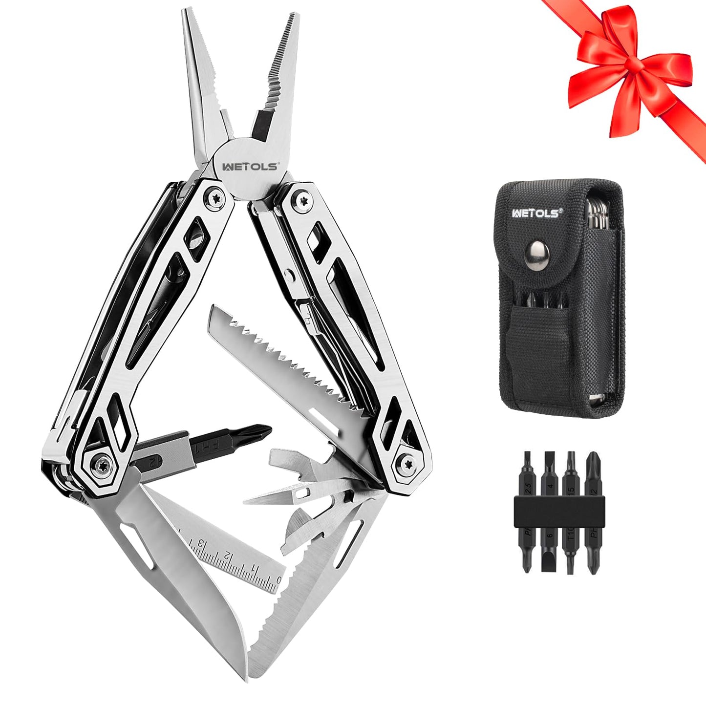 Multitool with Pocket Knife, Birthday Gifts for Men Women Mom Dad