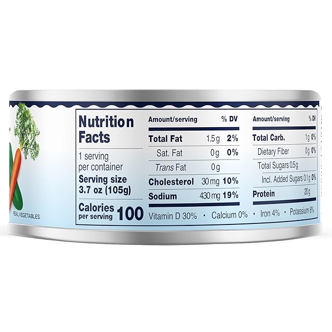 Tonnino Tuna Fish Albacore - Premium chunk in water with Jalapeño & Carrots ??Pack of 12 ??Alternative to Salmon ??Protein Snacks ??Ready to Eat Meals in can