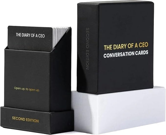 Conversation Cards by Steven Bartlett - 2nd Edition - Couples Card Game, Deep Question for Intimacy and Reconnection - Conversation Starters, Relationship & Date Night Cards