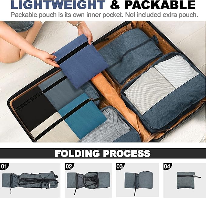 Seektop 15L Small Hiking Backpack for Women Men, Foldable Packable Backpack with Phone Pocket, Lightweight Travel Daypack for Hiking Camping Outdoor (Gray)