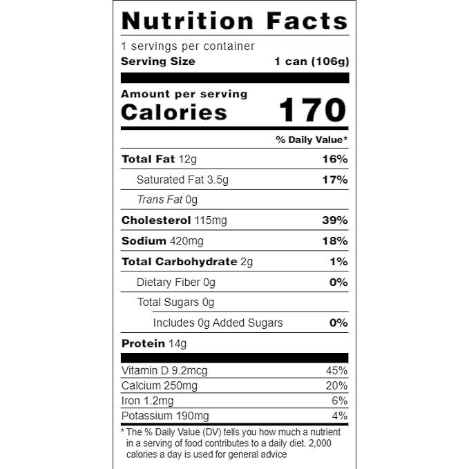 Chicken of the Sea Sardines in Mustard Sauce, 3.75 Ounce Cans (Pack of 18), Wild Caught Canned Sardines, Packaging May Vary
