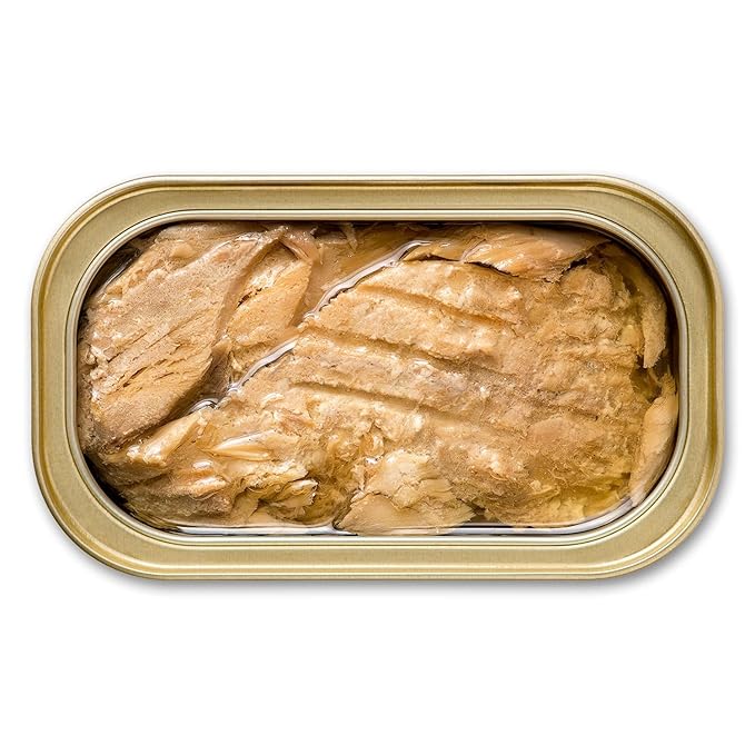 King Oscar Mackerel in Olive Oil with Lemon, 4.05 Ounce Cans (Pack of 12, Packaging May Vary), Skinless & Boneless, Wild Caught Canned Mackerel